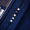 S925 Silver Rare Color Moissanite Stud Earrings