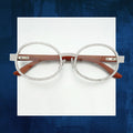 Iced Out Round Vintage Glasses