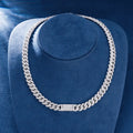 10mm Iced Out CZ Stone Cuban Chain